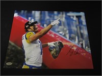 BEN SKOWRONEK SIGNED 11X14 PHOTO RAMS COA