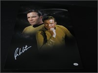 WILLIAM SHATNER SIGNED 16X20 PHOTO JSA COA