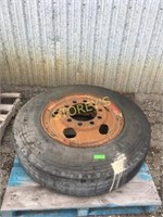 Tire w/ Rim - R22