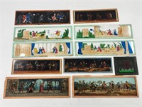 ASSORTED LOT OF GLASS LANTERN SLIDES