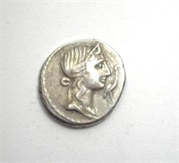 81 BC Caecilia AU Denarius