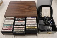 Uniden Scanner, Cassette Tapes.