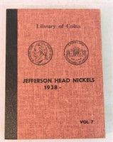 Jefferson nickel set 1938-65 complete, 72 coins