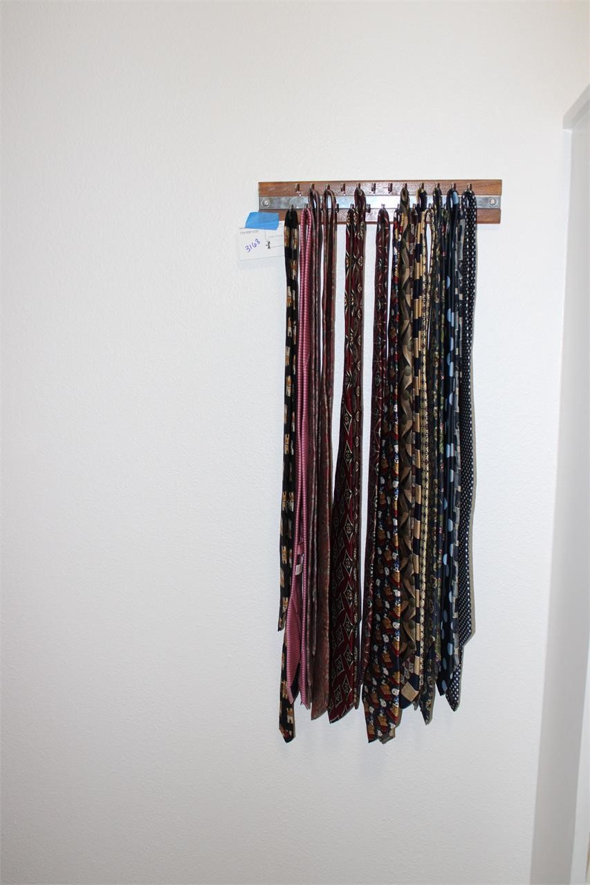 Men's Ties And Tie Rack