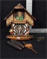 Vintage Edelweiss German Cuckoo Clock