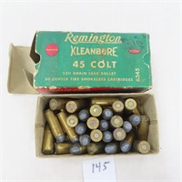 Vintage Remington .45 Colt Box lead bullet (almost