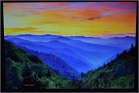 Original Photography Print on Metal - Smokies Sun