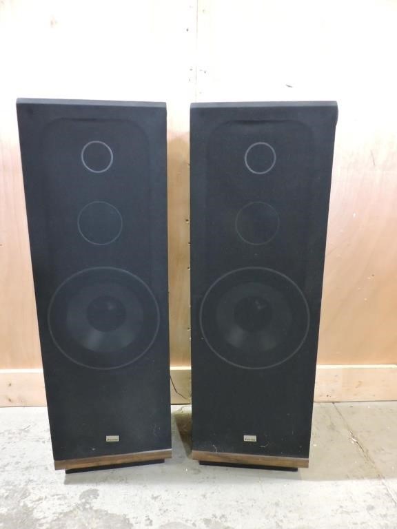 SANSUI S-61C SPEAKERS SYSTEM 12"W9.5"D37"T