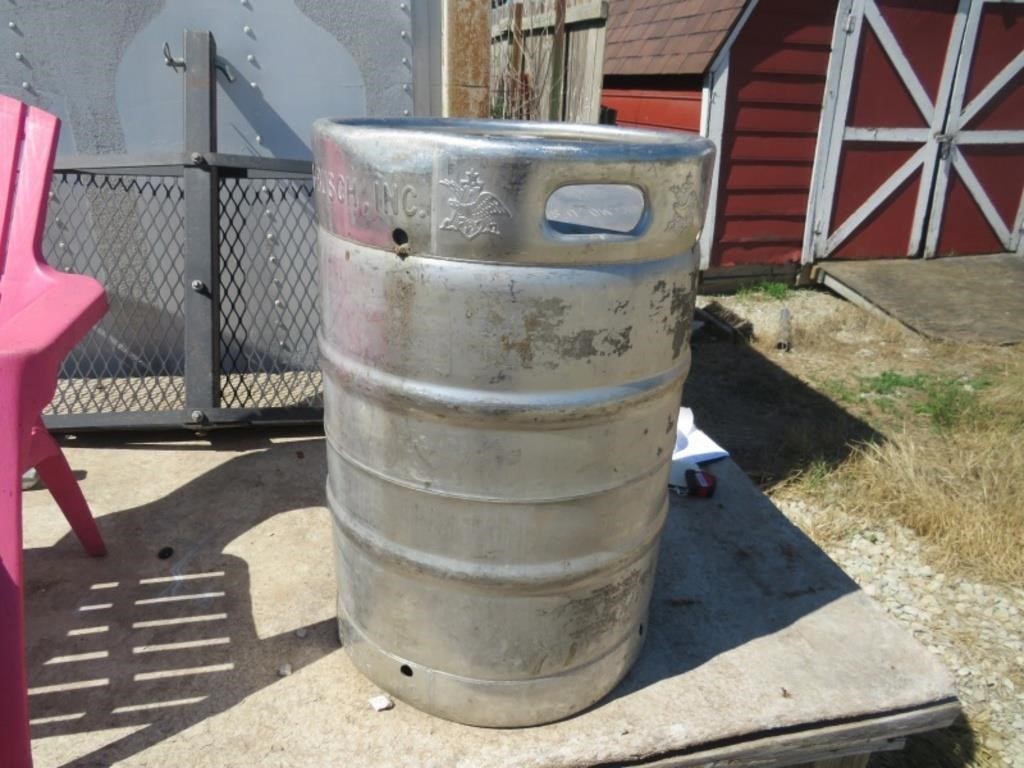 Used Aluminum Keg