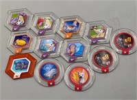 Disney Infinity Power Discs - lot of 12