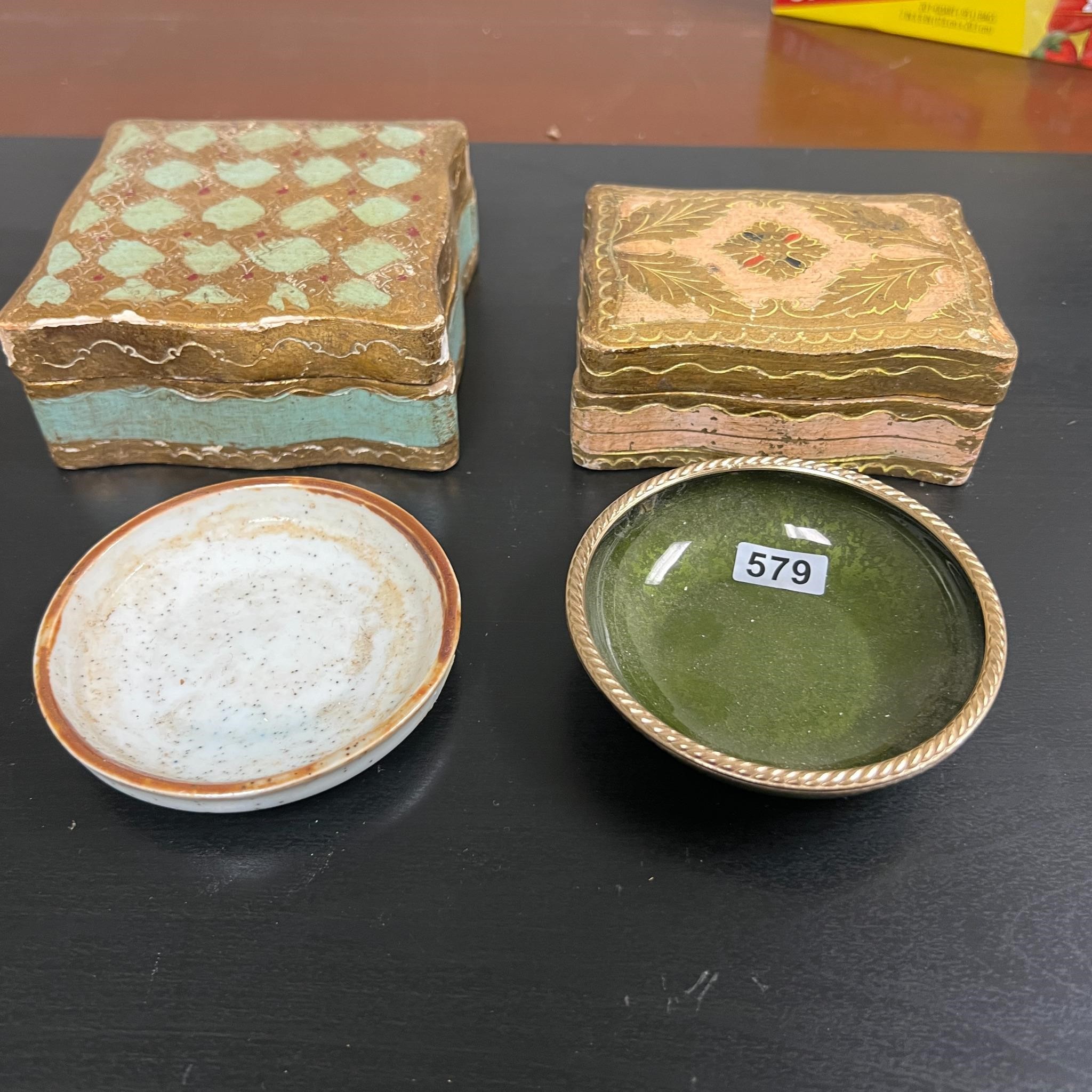 Jewerly Wood Boxes and Plates