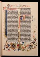 Gutenberg Bible, Limited ed. Facsimile