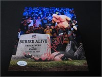 Kane WWE signed 8x10 photo JSA COA