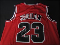 Michael Jordan signed basketball jersey COA
