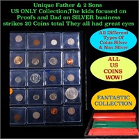 Unique Father & 2 Sons US ONLY Collection,The kids