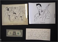 Three various items of Elvis memorabilia
