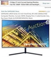 SAMSUNG 32” CURVED MONITOR  (STOCK PHOTO)