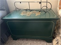 Paint Decorated Storage Chest