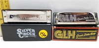 SILVER CREEK & HOHNER GLH HARMONICAS