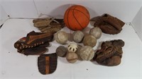 Vintage Baseball Milts, Softballs & More