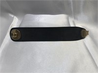 Ralph Lauren Ricky Cuff Black Leather Bracelet