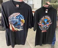 2 XL Harley Davidson USA XL Mens T Shirt