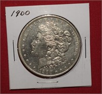 1900 Morgan  Silver Dollar