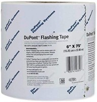 Dupont Tyvek Flashing Tape - 6 x 75' - 1 Roll