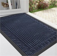 COLORXY DOOR MAT HEAVY DUTY RUBBER NON SLIP LOW