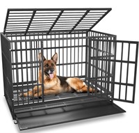 Frisco XX-large Heavy Duty Double Door Dog Crate,