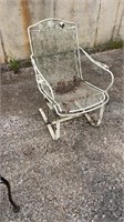 Wrought Iron Chair That Rocks