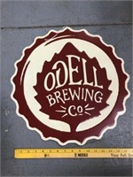 METAL ODELL SIGN