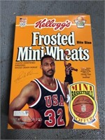 KARL MALONE FROSTED MINI WHEATS BOX