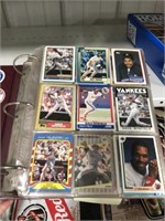 NOTEBOOK OF BALL CARDS