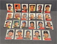 (23) 1953 Topps Baseball Archives Cards w/ Yogi