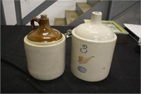 RED WING 3 GALLON JUG AND MISC JUG