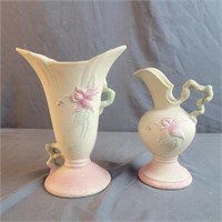 2 Hull Pottery Vases