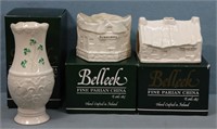 3pc. Belleek China