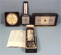 (3) Vintage Airguide Thermometers