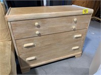 40" LONG WOODEN CHEST OF DRAWERS