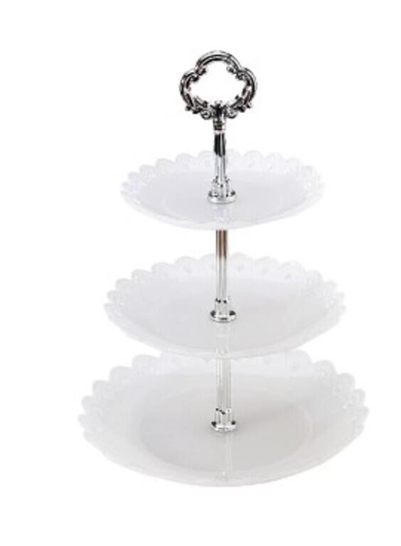 LSFYSZD 3 Tier Cake Stand Afternoon Tea Party Tabl