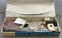Vintage Badminton Set in Box
