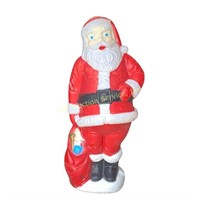 Plastic Blow Mold Santa Clause Outdoor Christmas