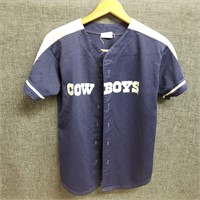 Cowboys VTG Majestic Size L Button Up Shirt