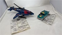 2) Transformers: Switch Blade Plane & Hurricane
