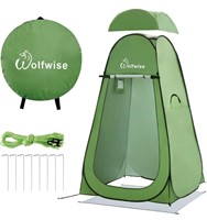 WolfWise Pop Up Privacy Shower Tent Portable