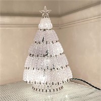 Plastic Crystal Style Christmas Tree