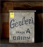 Gerbers Grade-A Primitive Milk Box