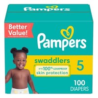 Pampers Swaddlers Diapers Size 5 100 Count
