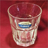 Motts Clamato Vodka Glass (4" Tall)